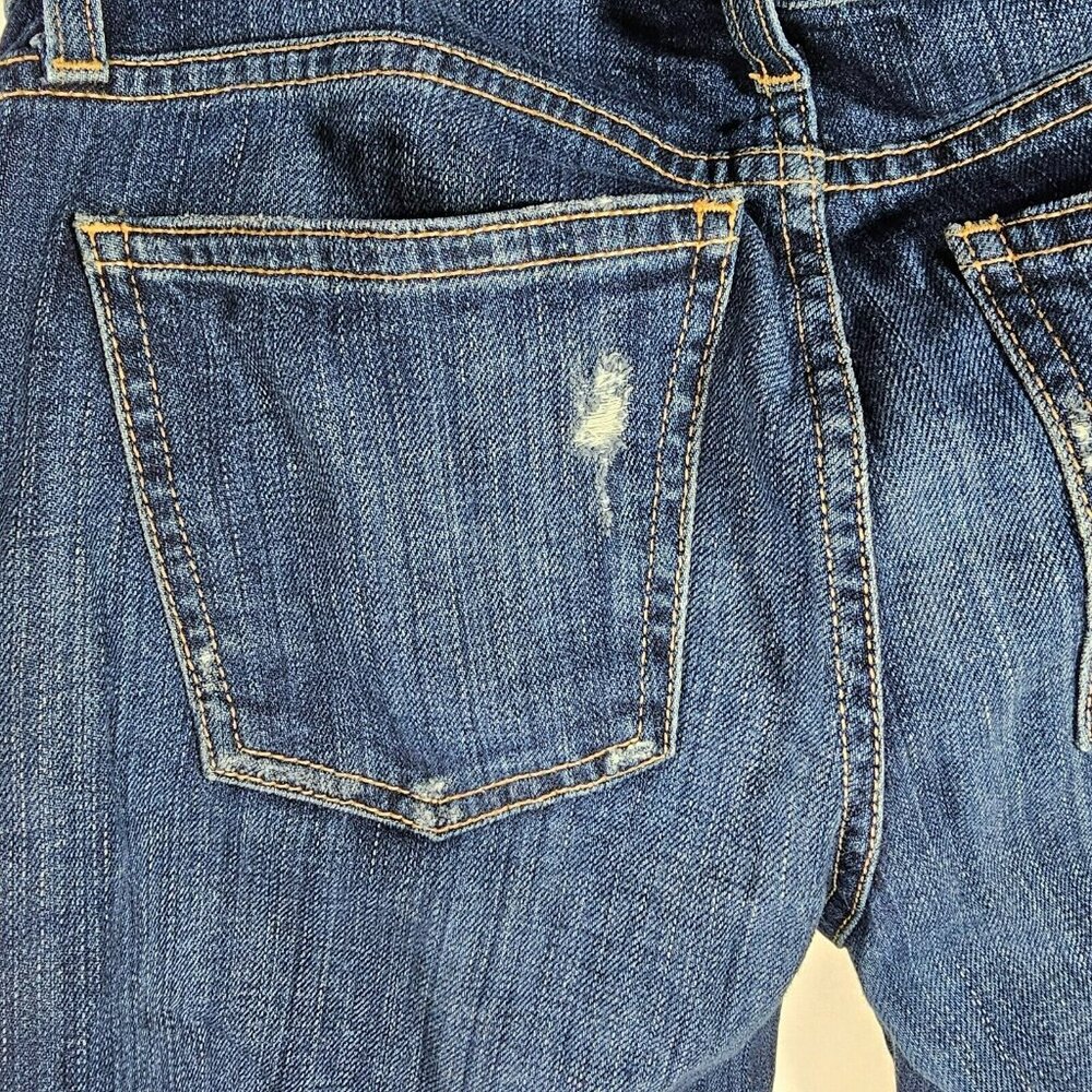 Current Elliott Stiletto Skinny Mid Rise Jeans Women's Size 27 Dark Blue 27x26" - Picture 4 of 14